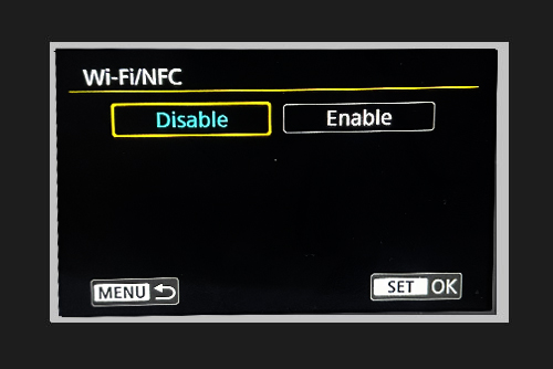 Confirm disconnect
