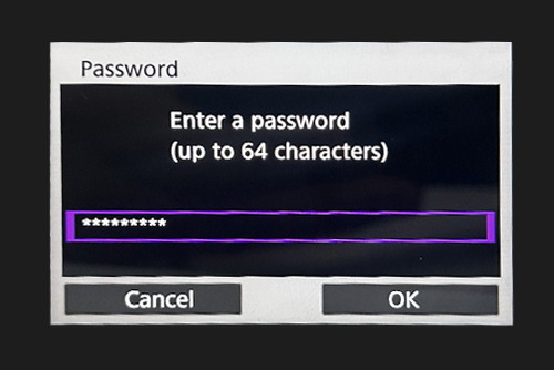 Enter Password