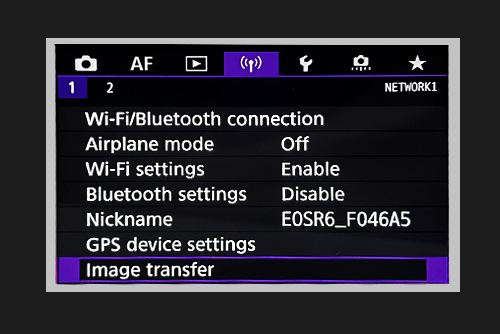 Image transfer