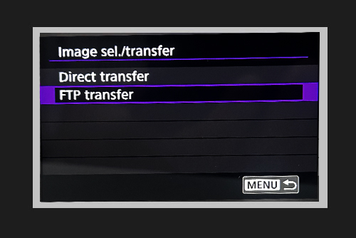 FTP transfer