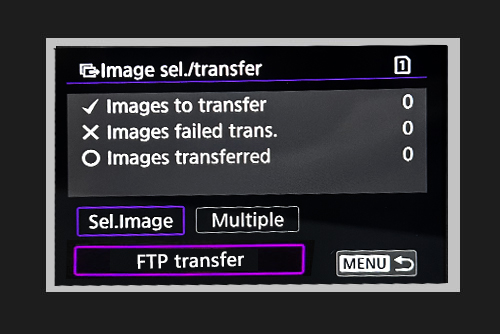 Select images to upload