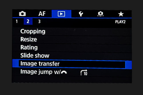 Image transfer