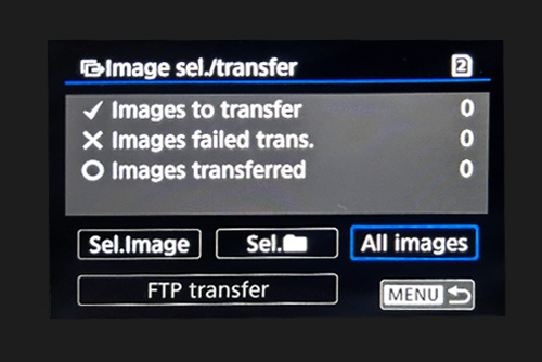 FTP transfer
